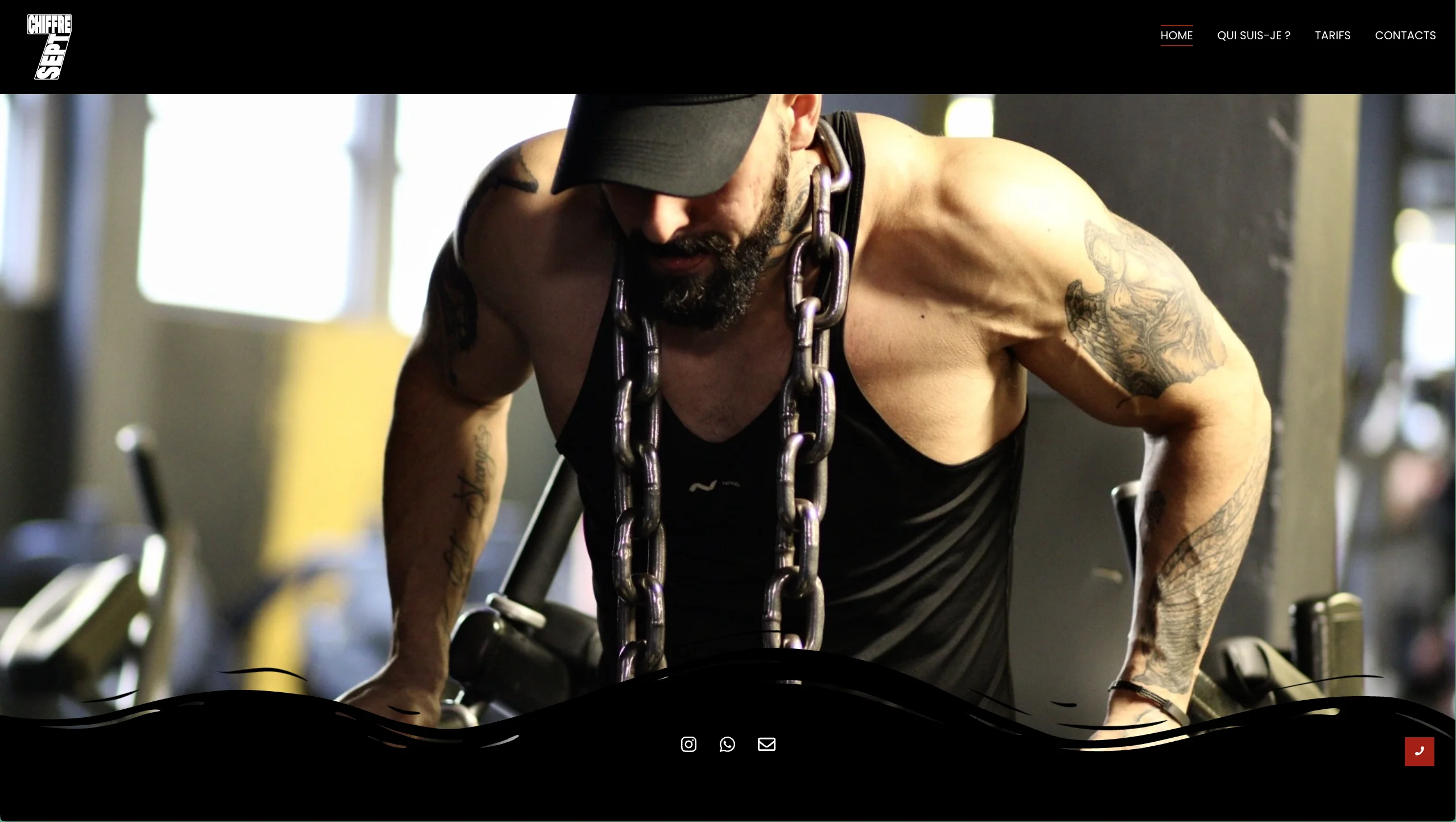 Website screenshot – Chiffre 7 – Showcase site · Coach, 2024 – By Fabien EphKa, Paris