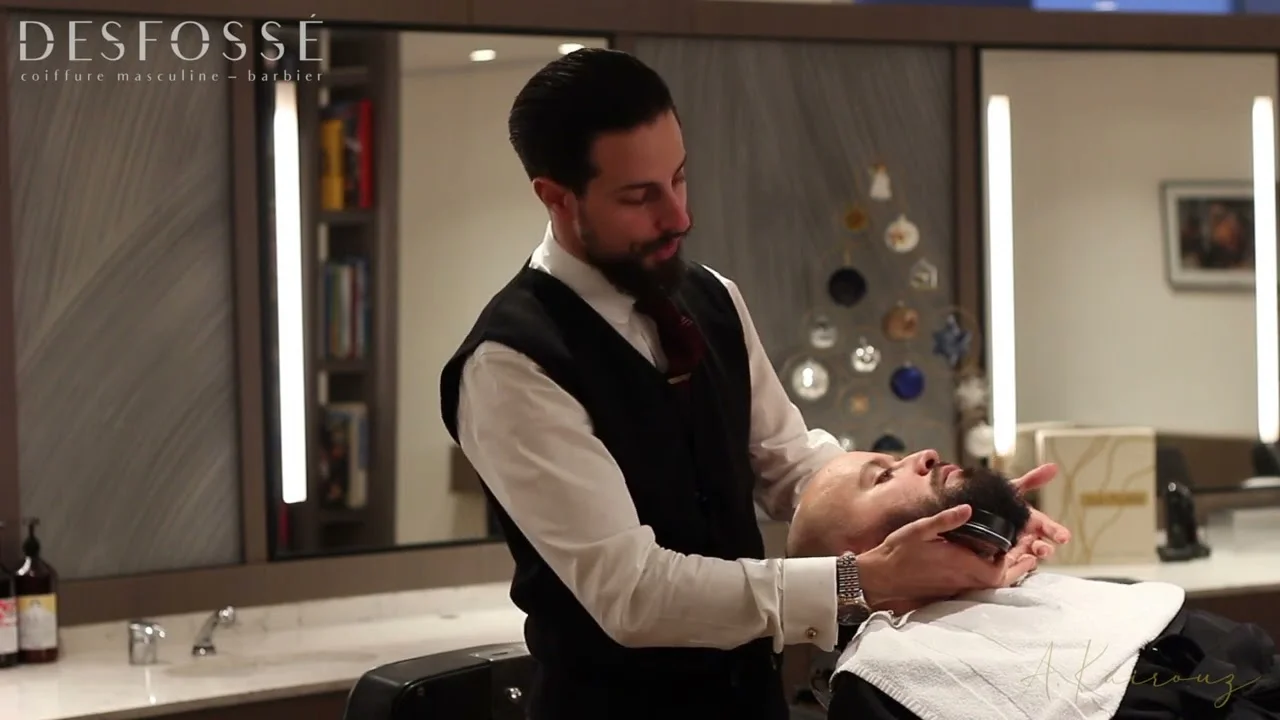 Video thumbnail – Kairouz - Tuto Soins Barbe – Video · Barber, 2023 – By Fabien EphKa, Paris